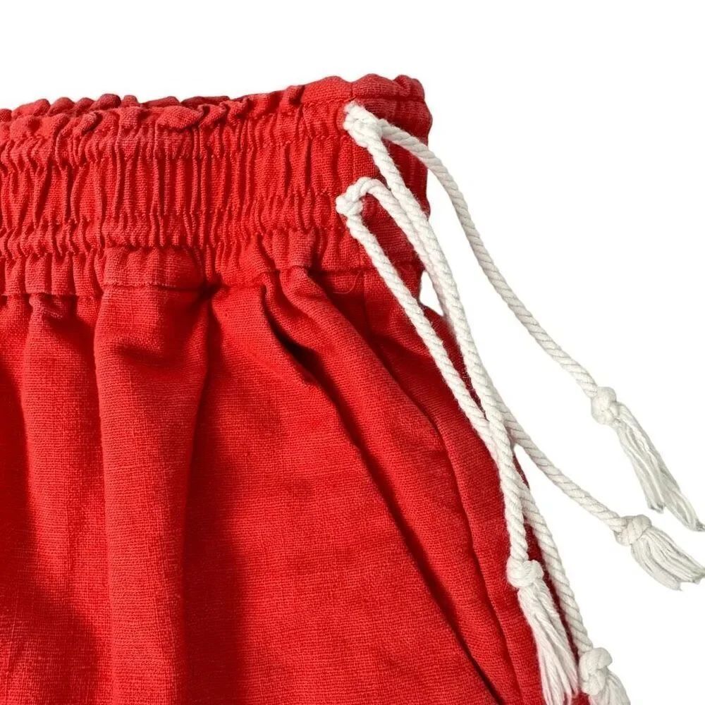 J. Crew Tie Side Drawstring Pull On Shorts size Small - Picture 4 of 7
